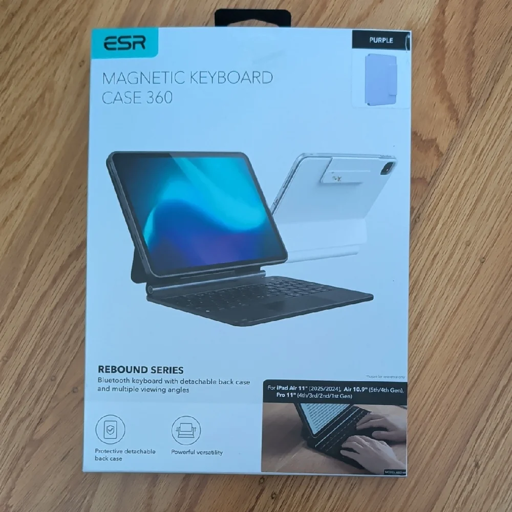 Magnetic Keyboard Case 360 - Black (brand New)